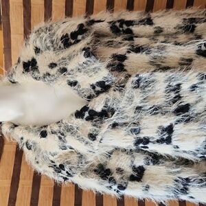 Ivan Grundahl vintage furry jacket lined
